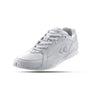 White cheer shoes  from Kaepa with brand logo on a white background