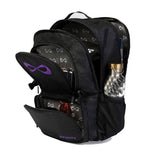 Nfinity Sparkle Backpack Black - Purple Logo